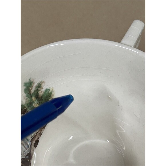 VTG American Limoges Triumph D'or Serenade 3 Cups & 4 Saucers 22K Gold READ - Picture 16 of 16